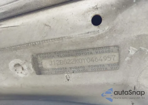 2000 Toyota Camry Le из США, поврежденный, VIN JT2BG22K0Y0464957